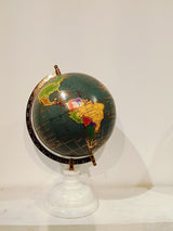 GLOBE DADDY, 8 inch Diameter, Decorative Globe with Marble Base for Home Decor,Office Table, Showpiece and Gifting